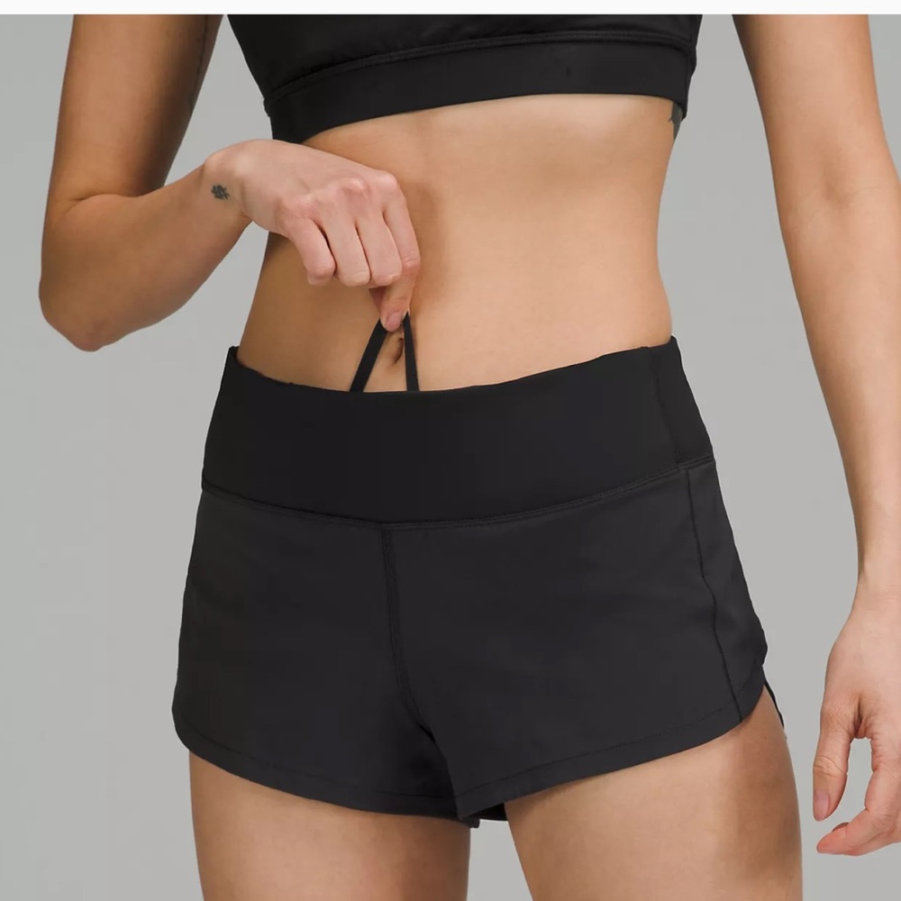 Speed Up Low-Rise Lined Short 2.5"